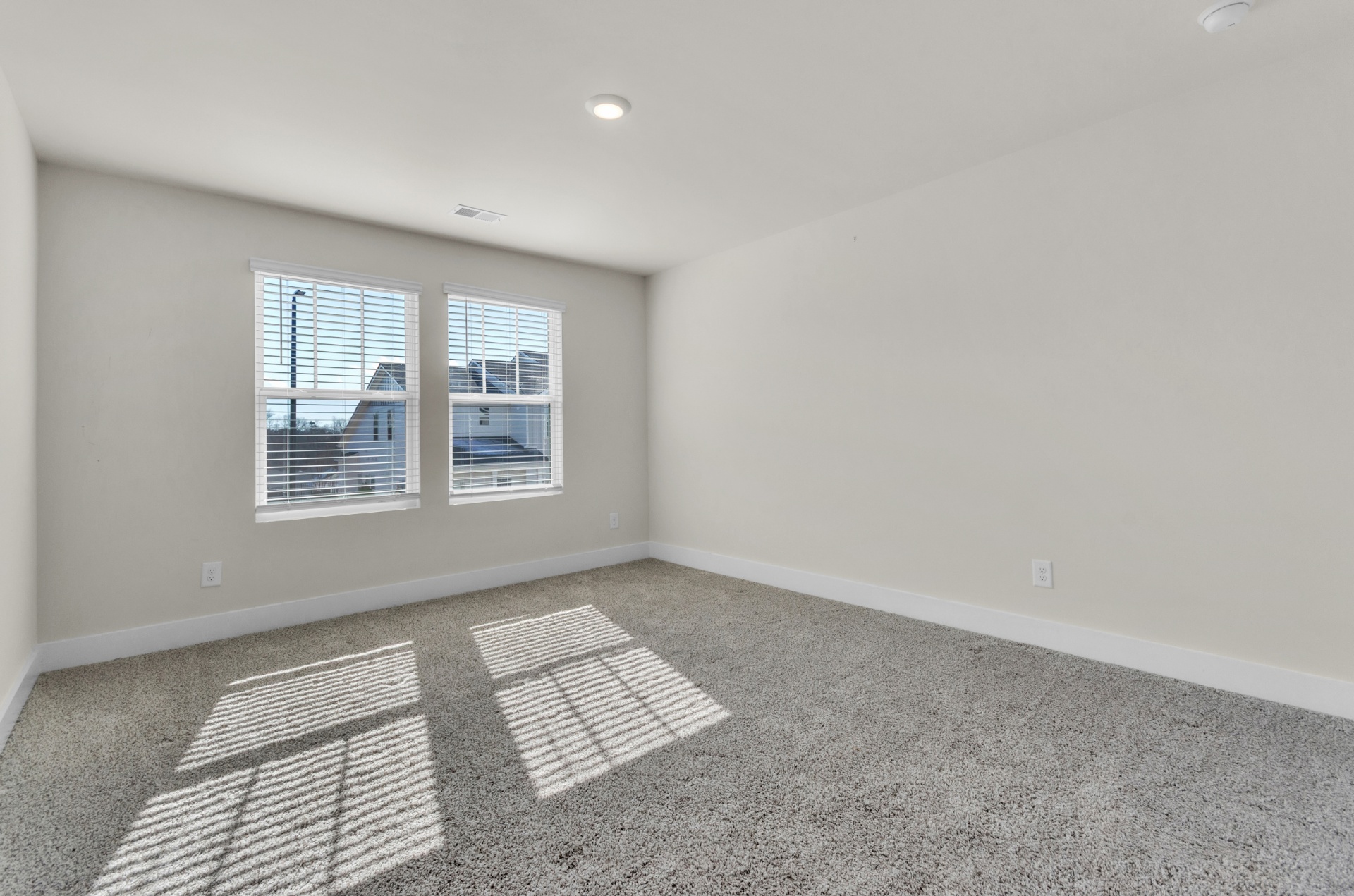 Virtual staging before — empty bedroom