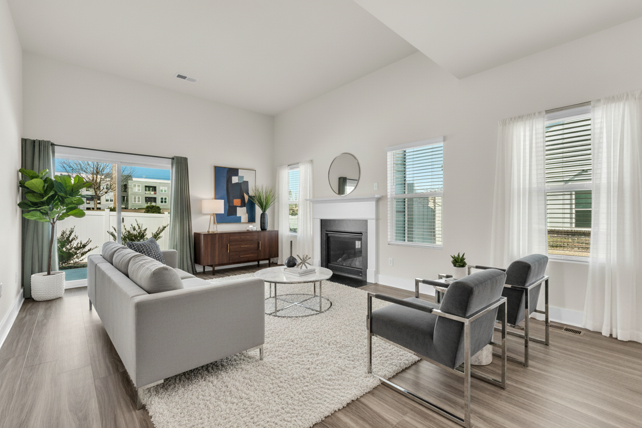 Room with original paint color